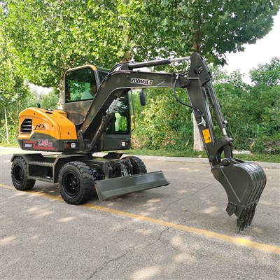 ZJ40W lítill gröfur á hjólum